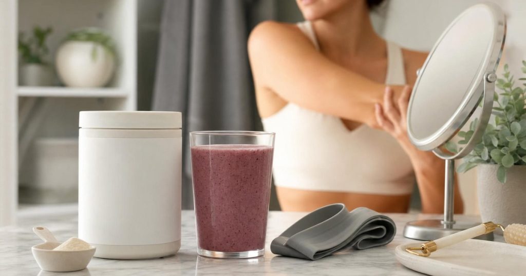 Collagen on Ozempic: Can It Help with Skin Sagging and Muscle Loss? — SemaLiving editorial image