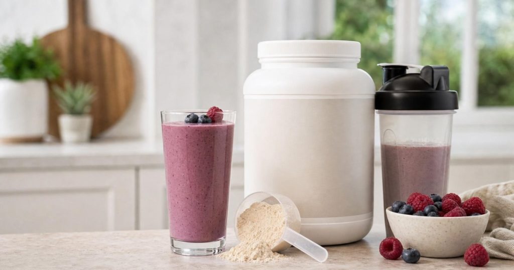 Best Protein Powder for GLP-1 Users: What to Look For (and What to Avoid) — SemaLiving editorial image