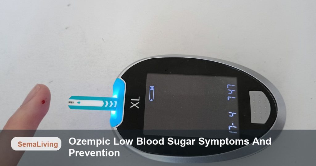 Ozempic Low Blood Sugar Symptoms And Prevention — SemaLiving article image